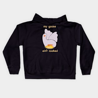 The goose that laid the golden egg Kids Hoodie